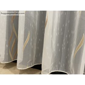 Voile, Azra, krém alapon arany, 500x260 cm 