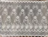 Méteráru, Vitrázs Függöny, Zsakar, szőlölevél, krém, 90 cm 