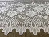 Méteráru, Vitrázs Függöny, Zsakar, Sorrozsa, fehér, 90 cm