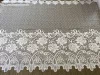 Méteráru, Vitrázs Függöny, Zsakar, Sorrozsa, fehér, 90 cm