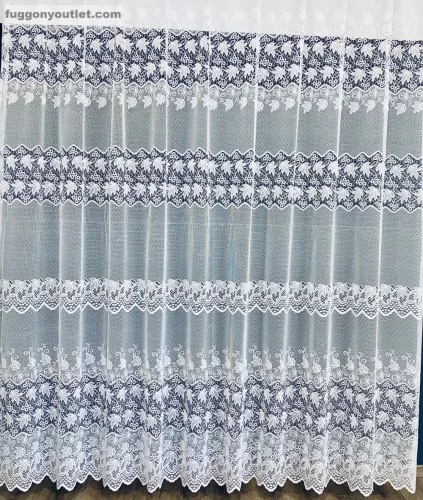 Zeynep, 4 Sor Leveles, fehér, 200x250 cm