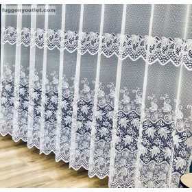 Zeynep, 4 Sor Leveles, fehér, 300x250 cm