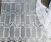 Méteráru, Vitrázs Függöny, Zsakar, Dantel, fehér, 90 cm