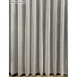 Voile, Zoe, fehér alapon szürke 500x260 cm 