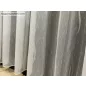 Voile, Zoe, fehér alapon szürke 500x260 cm 