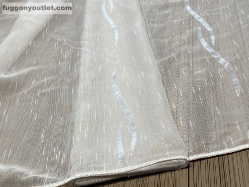 Voile, Zoe, krém alapon krém, 500x260 cm