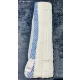 Méteráru, voile, nyirt mintás kék 18 m, 320 cm