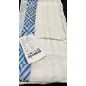 Méteráru, voile, nyirt mintás kék 18 m, 320 cm