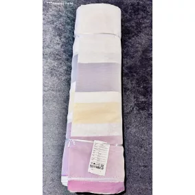 Méteráru, voile, színes csíkos, 21 m, 300 cm