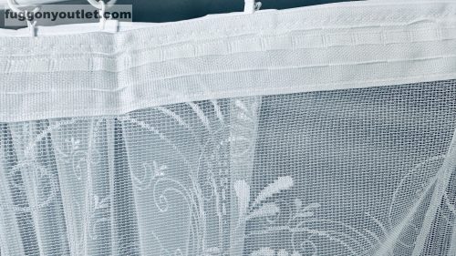 Pipacsvirág, fehér alapon Kék, 300x250 cm