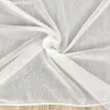 Méteráru, Voile, Hópehely, krém, 280cm