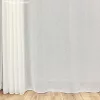 Méteráru, Voile, Hópehely, krém, 280cm
