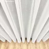 Méteráru, Voile, Hópehely, krém, 280cm