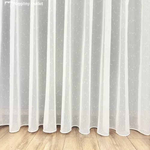 Voile, Hópehely, krém, 500x155cm