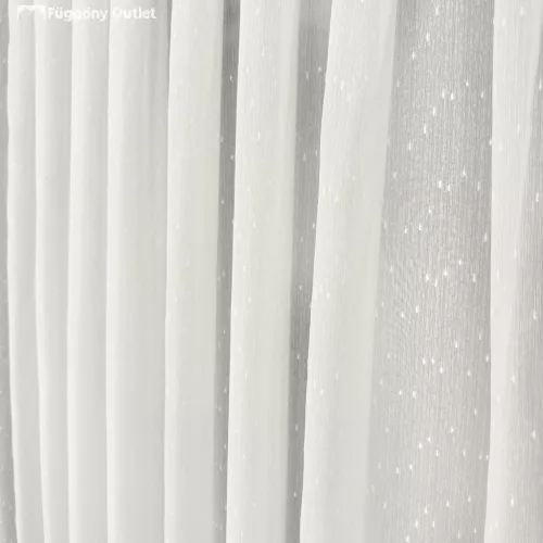 Voile, Hópehely, krém, 500x155cm