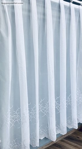 Méteráru, Zsakar, sor ágas, jeges fehér, 280 cm