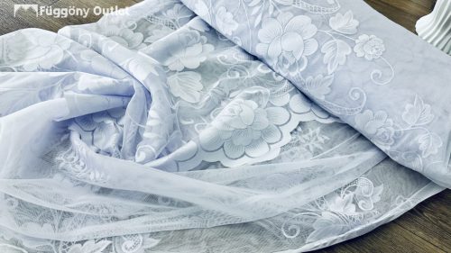 Méteráru, Rózsa,, jeges fehér, 280 cm