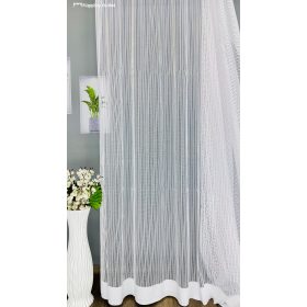 Méteráru, csíkos, fehér, 280 cm