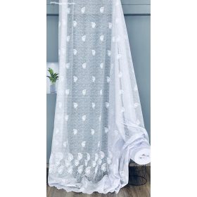 Méteráru, Zsakar, Tulipánlevél, fehér, 280 cm