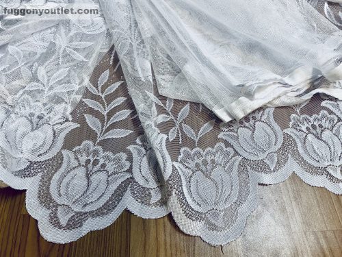 Anita, fehér, 300x155 cm