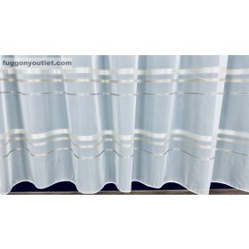 Voile, barna Csíkos, 400x210 cm