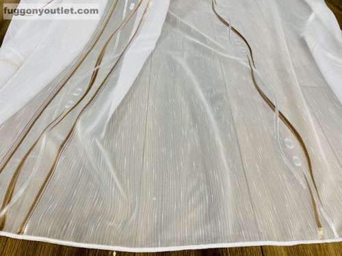 Voile, Eliza, Mogyoró, 200x210 cm