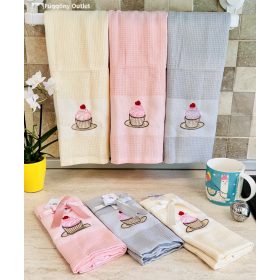 Konyharuha, Muffin, hímzett, 6 db