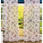 Voile, Angol rózsa lila, 145x250 cm 2 db csomag