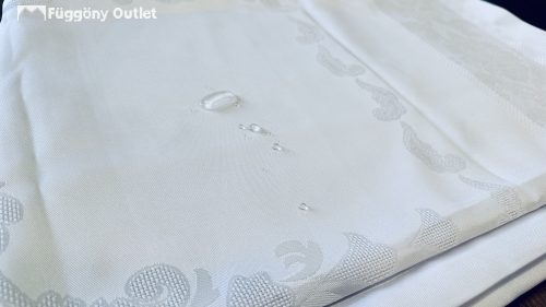 Asztalteritő, Jumbo soft, fehér, 160x220 cm vizálló