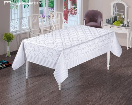 Asztalteritő, Jumbo2 soft, fehér, 160x220 cm vizálló