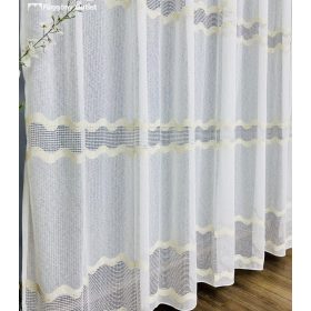 Brillant, Derya, krém alapon arány hímzett, 300x250 cm