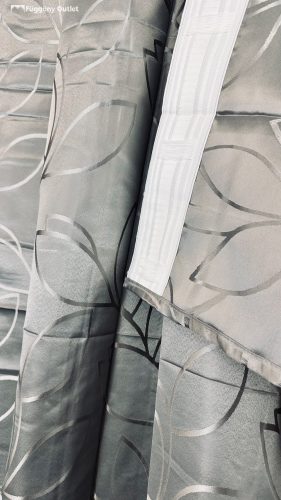 Sötétítő, Izmir, szürke 140x250 cm, 2db-os csomag