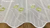 Méteráru, Vitrázs Függöny, voile, zöld virág , 60 cm