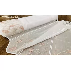 Méteráru, Vitrázs Függöny, voile, mályva , 60 cm