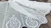 Méteráru, Vitrázs Függöny, voile, fehér , 60 cm