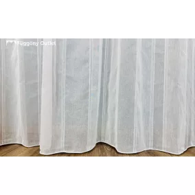Tenerife, fehér alapon fehér csíkos, 300x260 cm