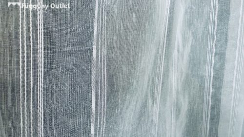 Tenerife, fehér alapon fehér csíkos, 300x260 cm