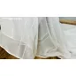 Méteráru, Voile, csíkos fehér, 280 cm