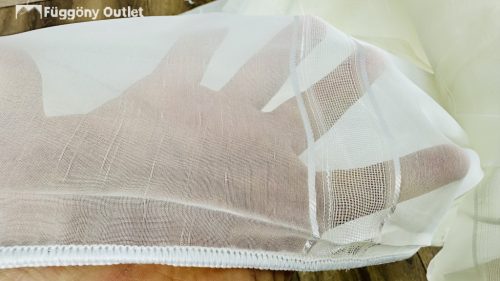 Méteráru, Voile, csíkos krém, 280 cm