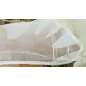 Méteráru, Voile, csíkos krém, 280 cm