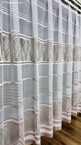 Melek gold, fehér alapon bronz, 400x175 cm