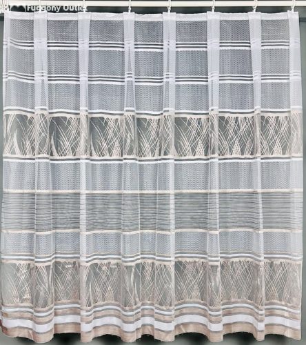 Melek gold, fehér alapon bronz, 400x175 cm