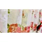Voile, piros rózsa ,145x250 cm 2 db csomag