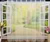 Voile, Organza, kék, 300x220 cm