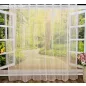Voile, Organza, rózsaszín, 300x220 cm