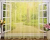 Voile, Organza, sárga, 300x220 cm