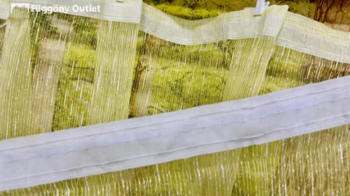 Voile, Organza, sárga, 300x220 cm