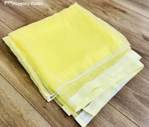 Voile, Organza, sárga, 300x220 cm