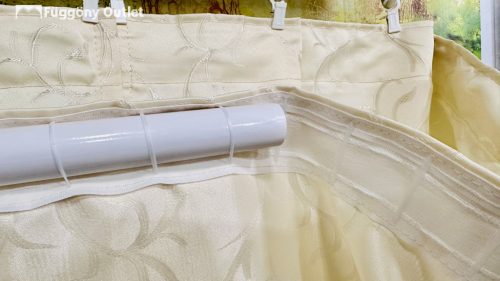 Sötétítő, Sarmasik krém, 145x250 cm, 2db-os csomag