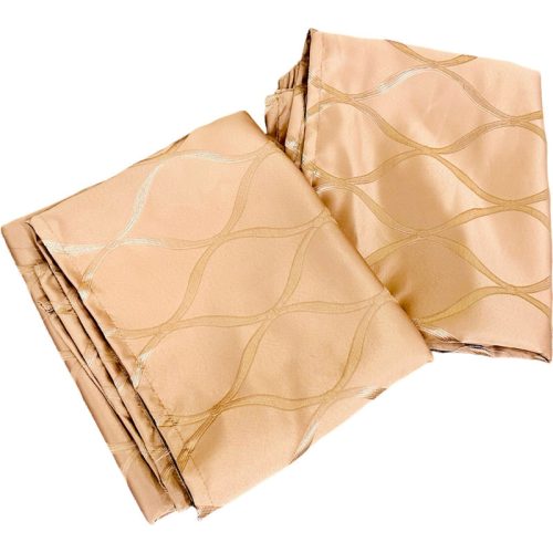 Sötétítő, Rombuszminta, Terra, 145x180 cm, 2db-os csomag